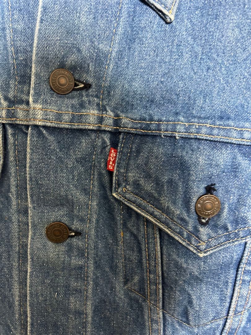 70s Levi's 70505 スモールe 4th サイズ40 ボタン裏52