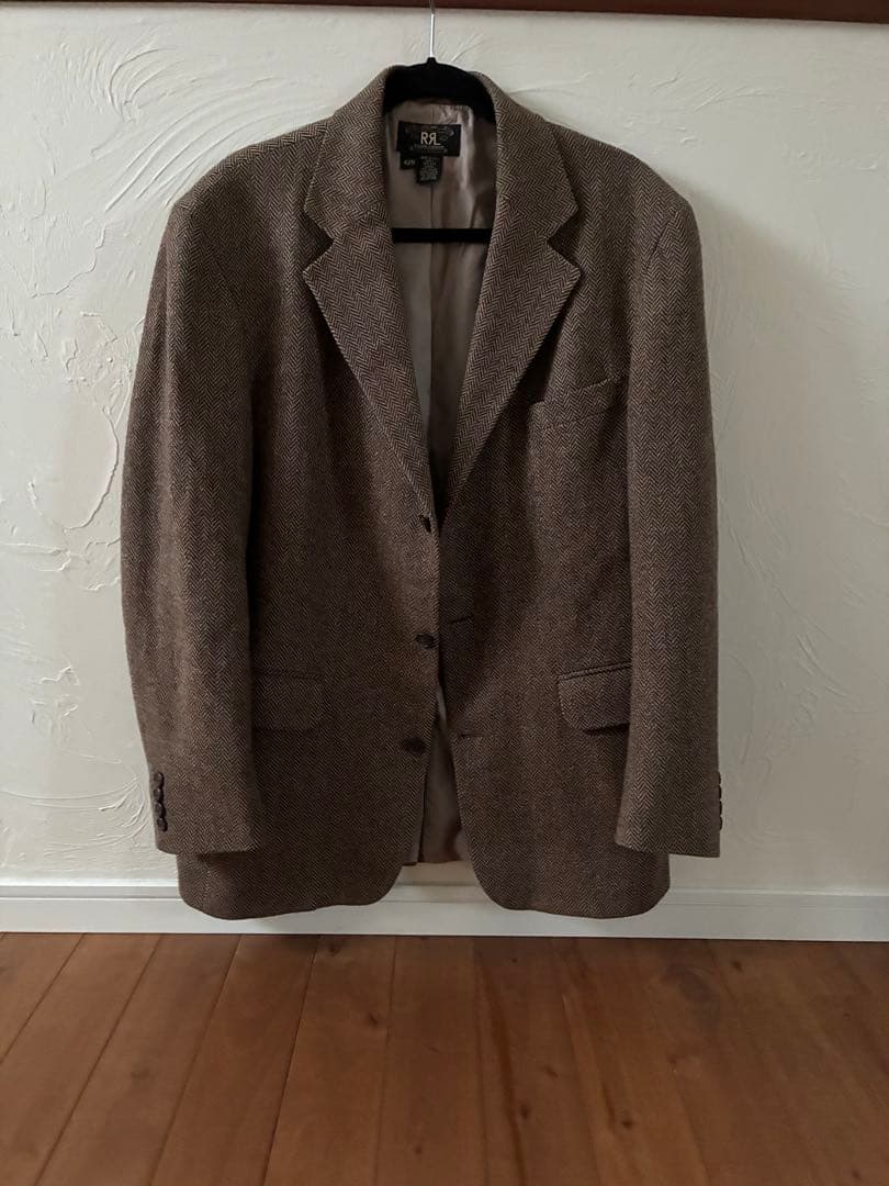 ロ*ド様 【希少】RRL 三つ星 USA製テーラードツイード