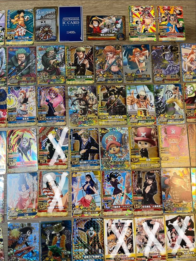 ワンピーベリーマッチ 麦わらの一味カードまとめ売り バラ購入可能