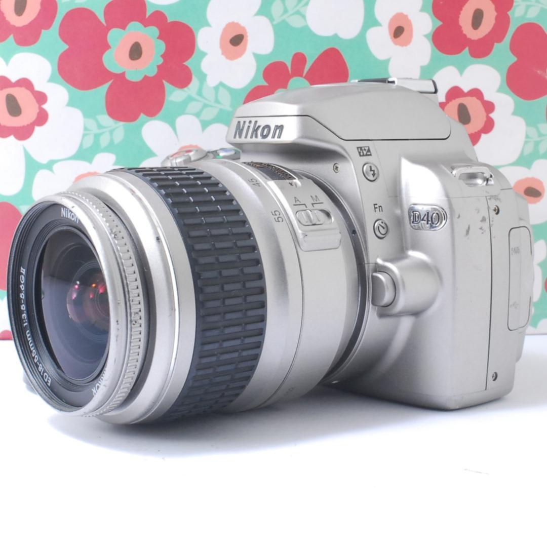 朱*丸様 ❤小さい軽い簡単綺麗❤Nikon Ｄ40❤届いてすぐ使える❤初心者お勧
