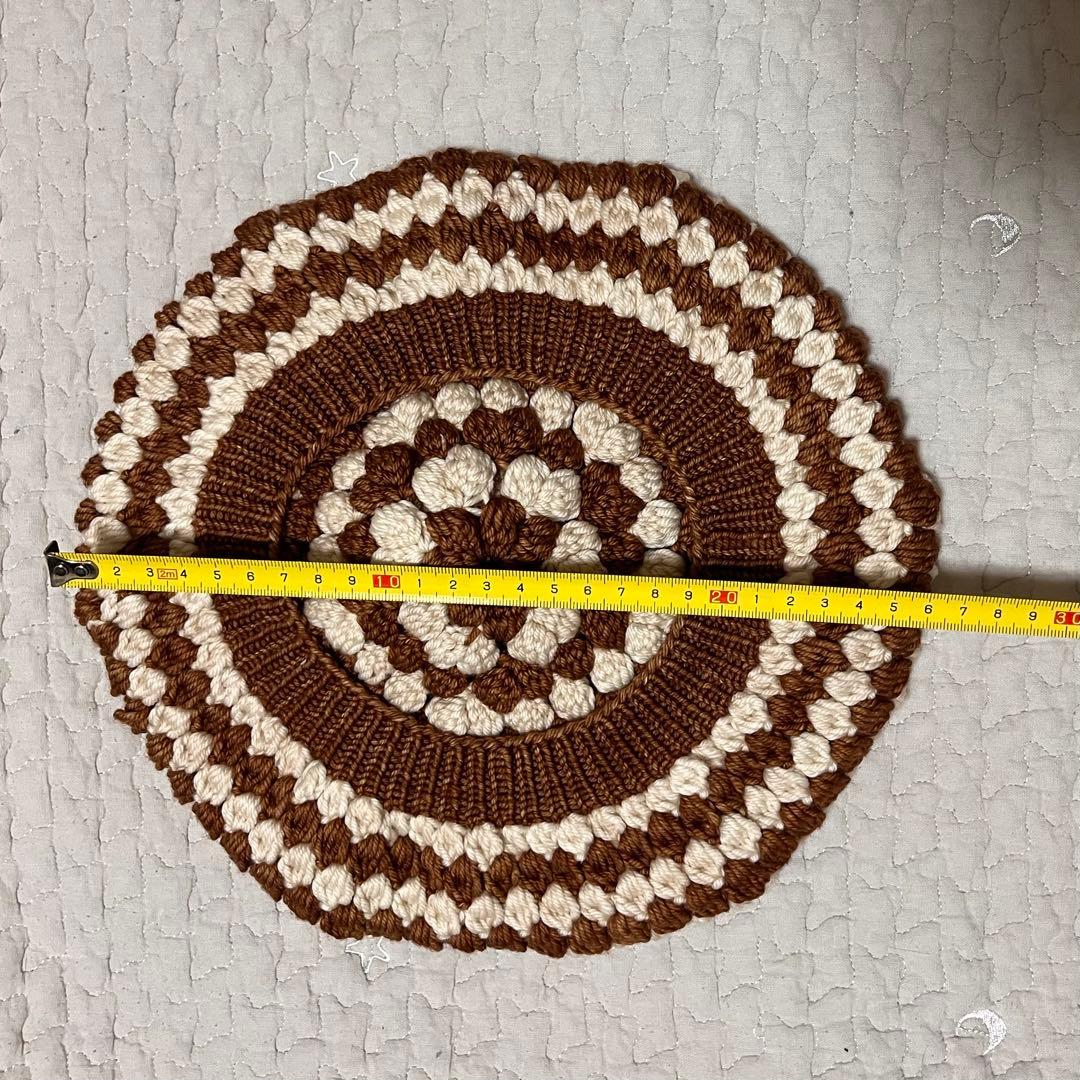 Misha & Puff ポンポン付きベレー帽