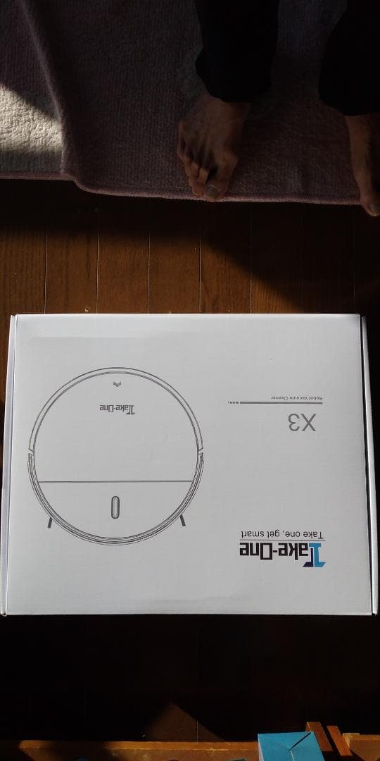 ロボット掃除機・Take-OneX3自動お掃除、水拭き掃除機