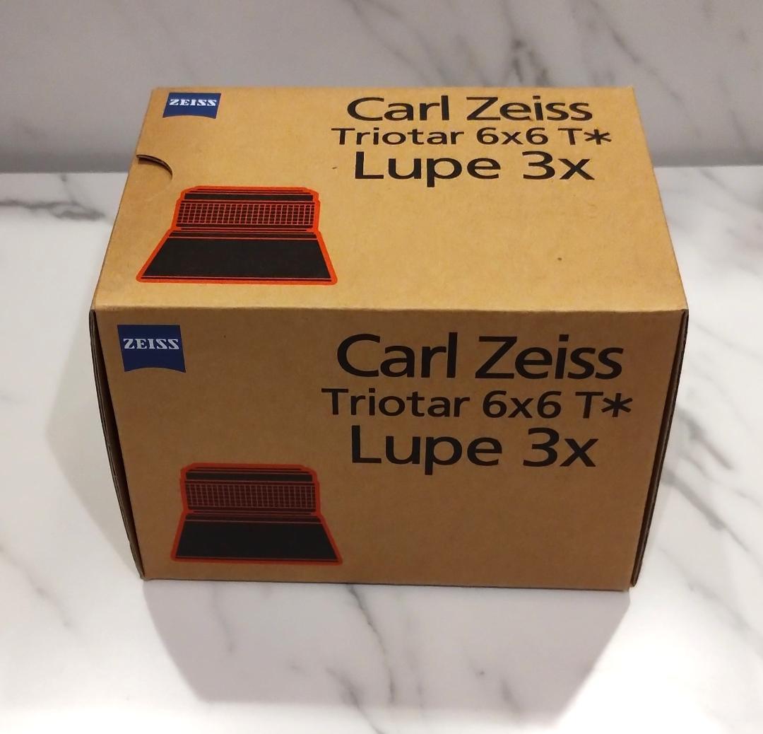 新品未使用 Carl Zeiss Triotar 6x6 T* ルーペ 3x