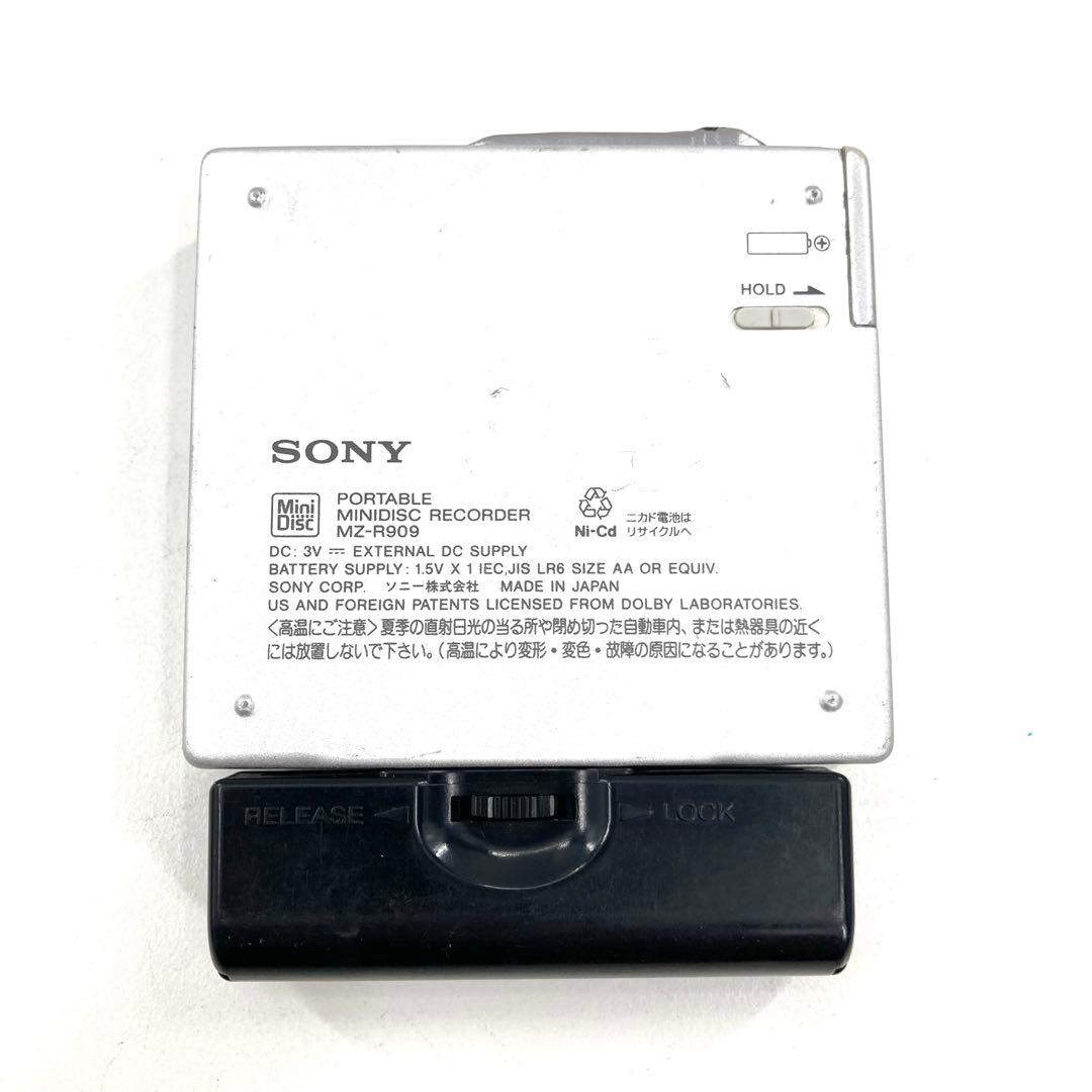SONY ソニー MDウォークマン MDプレーヤー MZ-R909 再生確認済