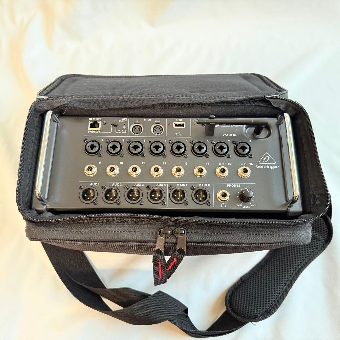 【Behringer X AIR XR16 デジタルミキサー+GATORケース】