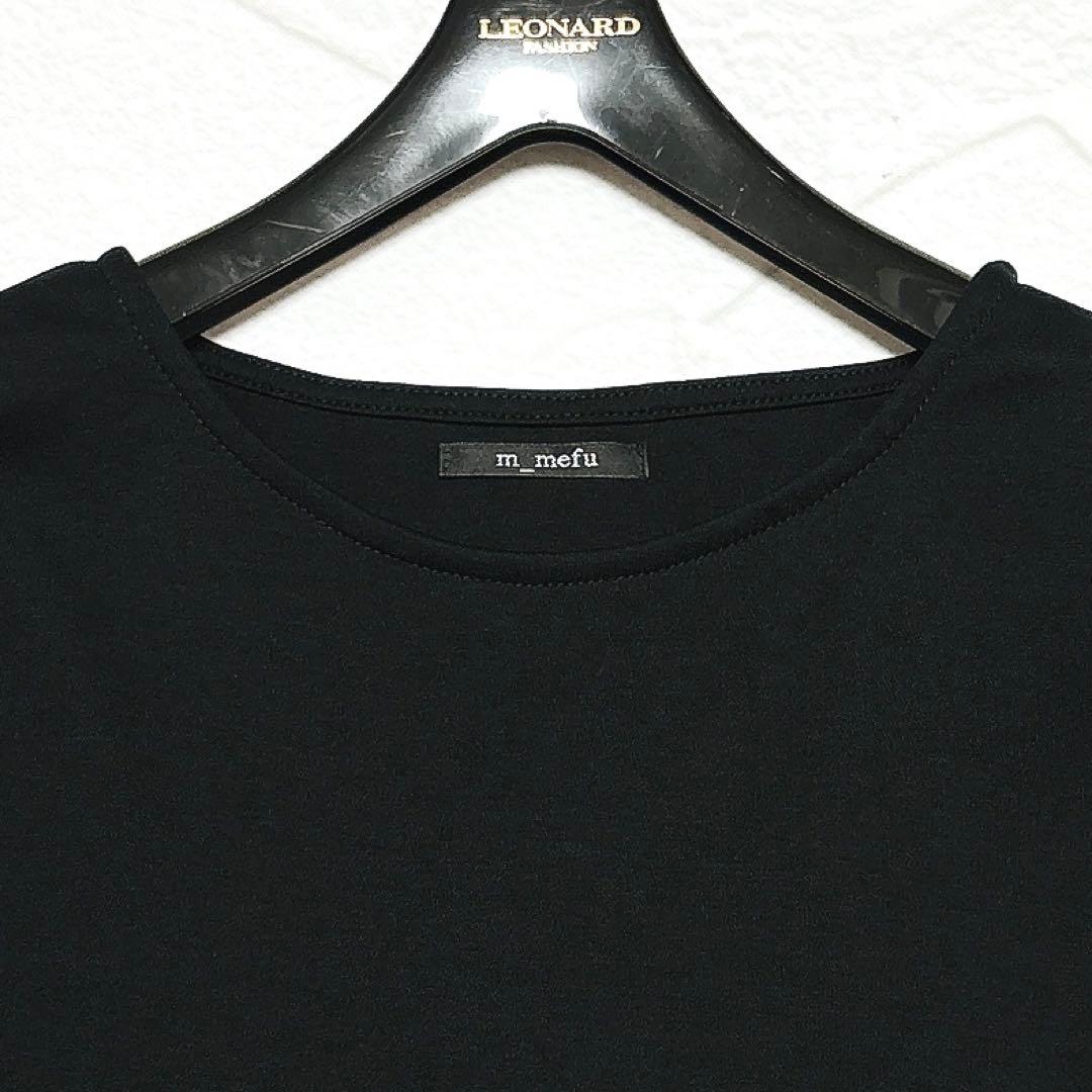 2024年　m_mefu　センソユニコ　ワンピース　アートデザイン　バイカラー