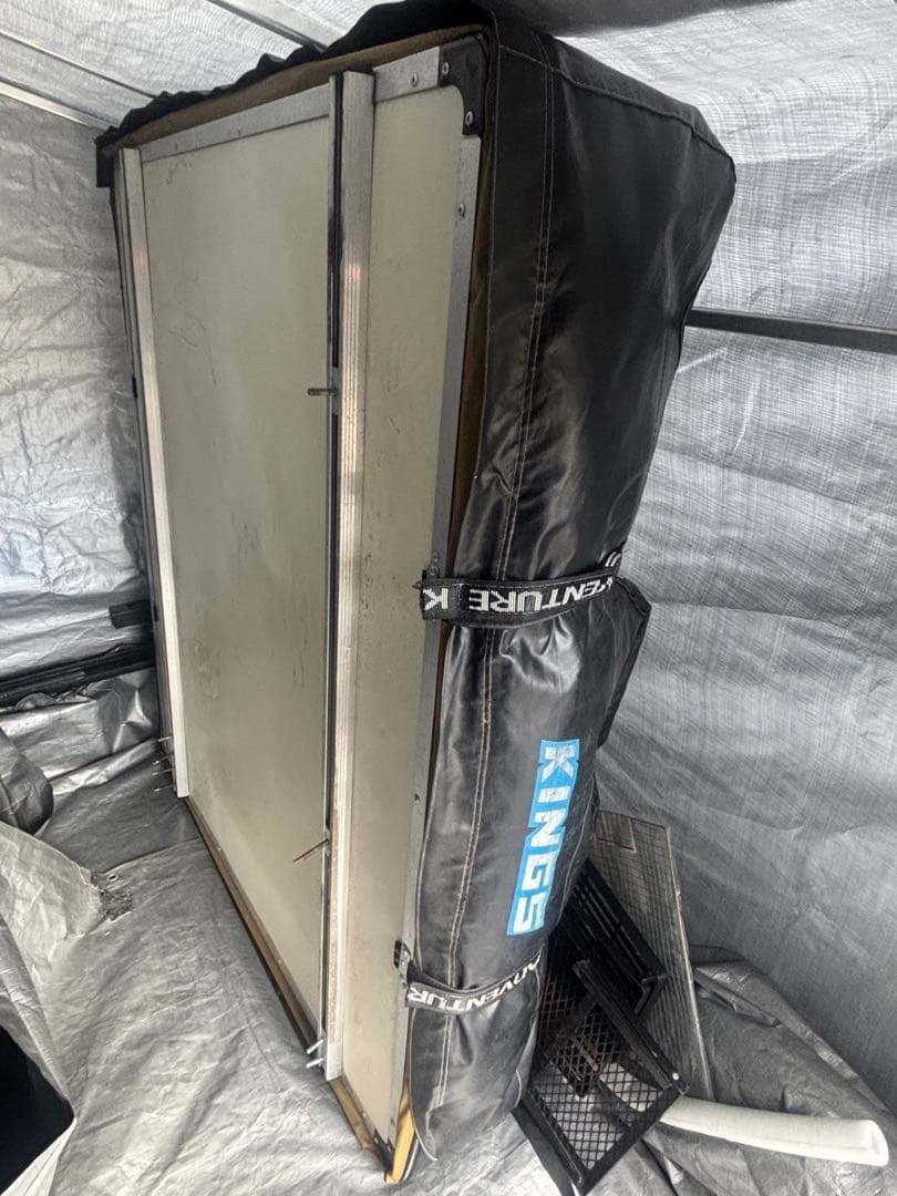 アドベンチャーキングスルーフトップテント　車両用テント カーキ