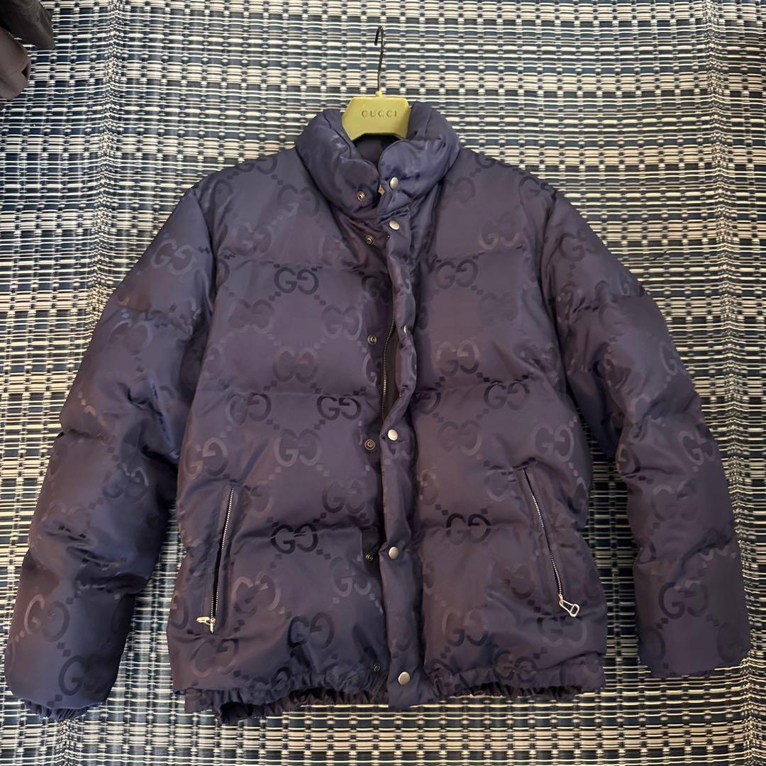 GUCCIジャンボGGキャンバス ダウンジャケット　期間限定値下げ