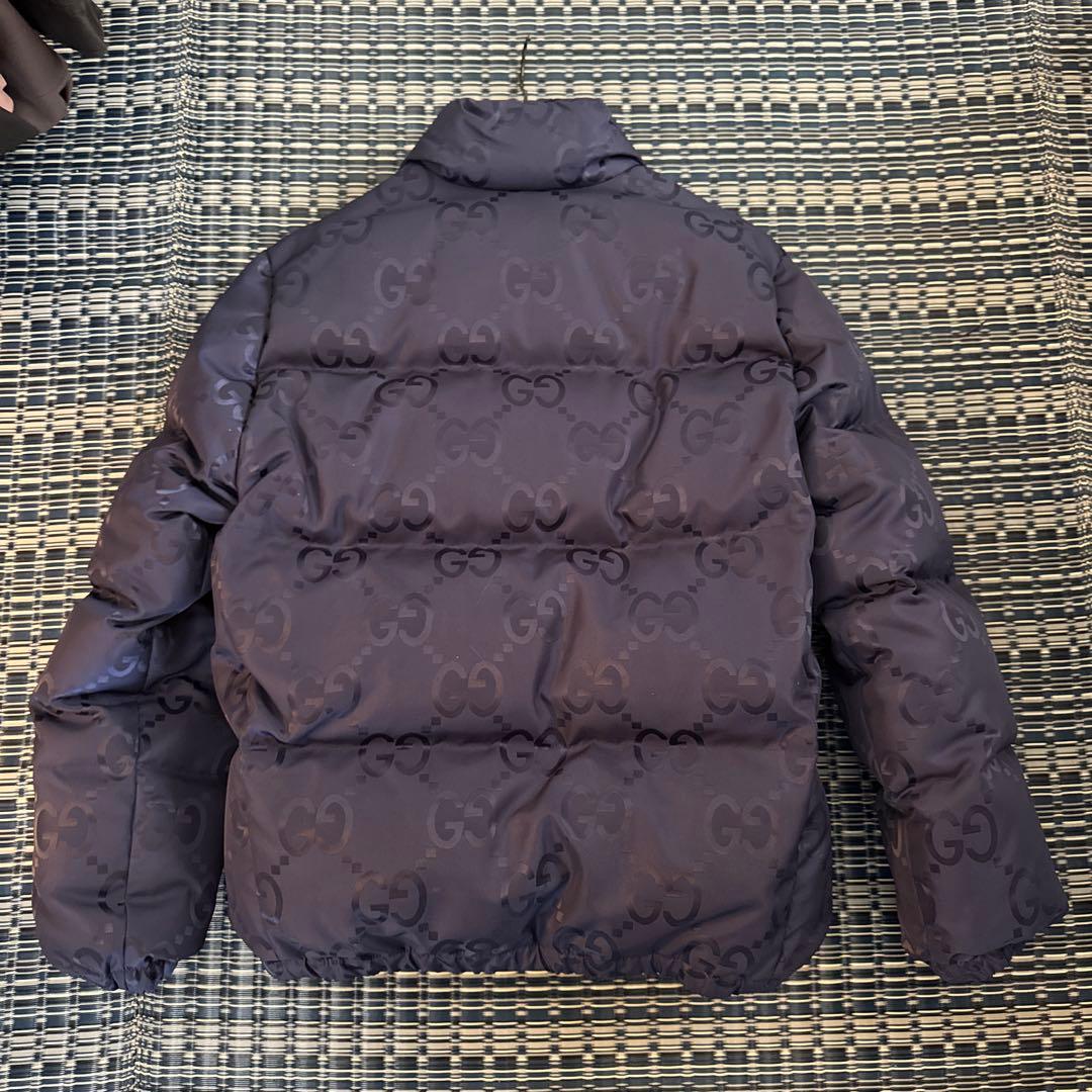 GUCCIジャンボGGキャンバス ダウンジャケット　期間限定値下げ