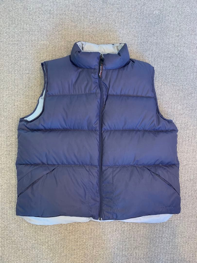 llbean リバーシブルダウンベスト