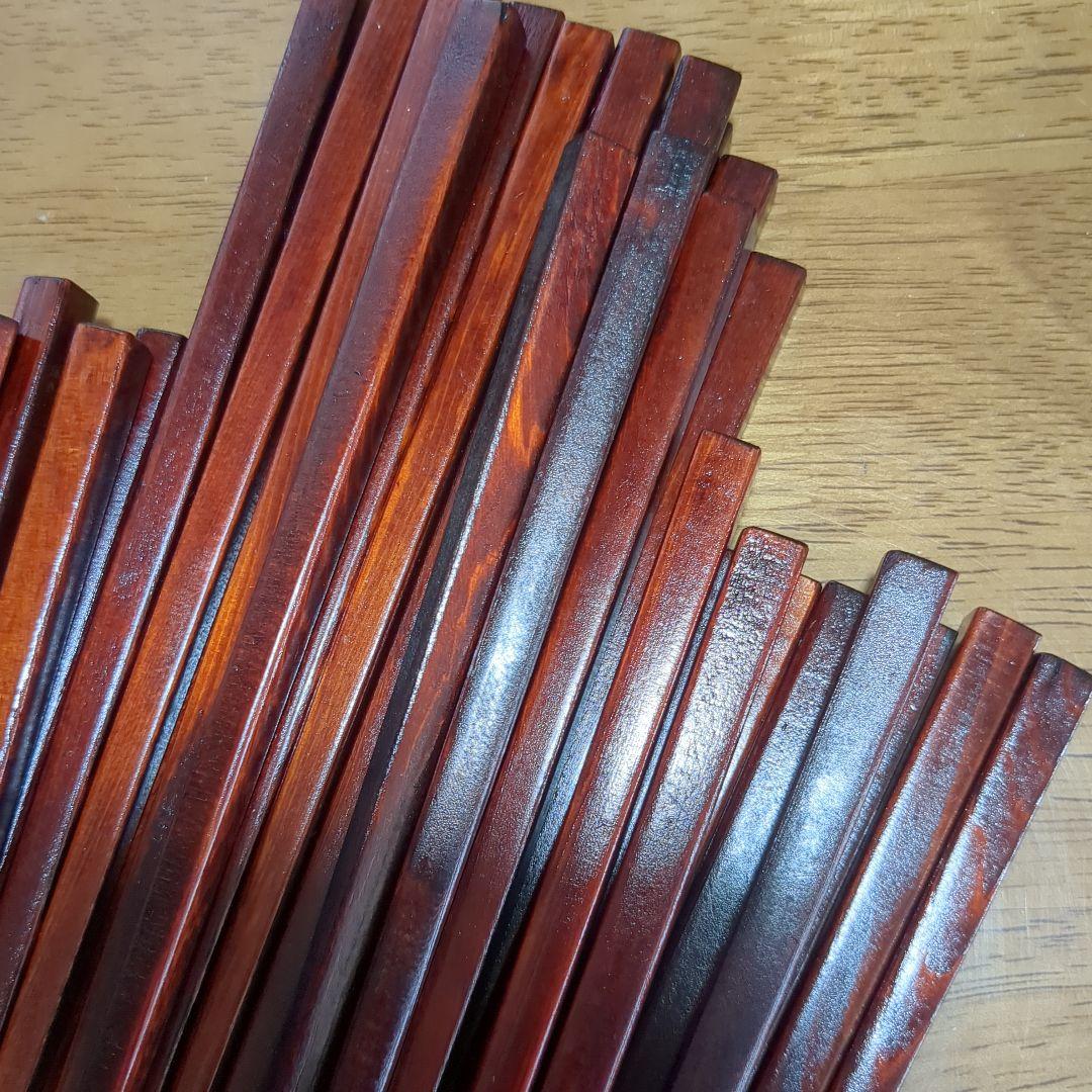 漆塗り箸 　27センチ60膳、23.5センチ40膳