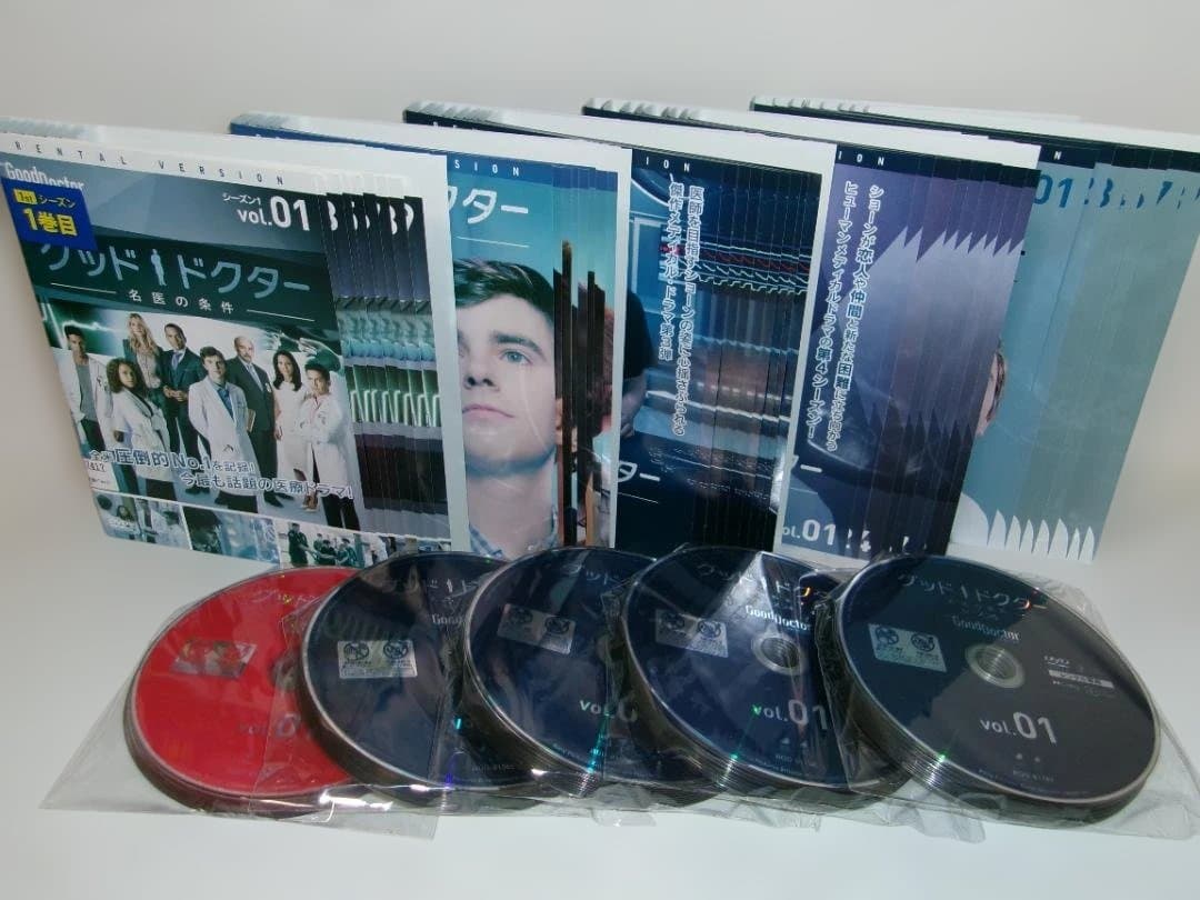 2510-1304 DVD グッド・ドクター シーズン1～5 全47巻