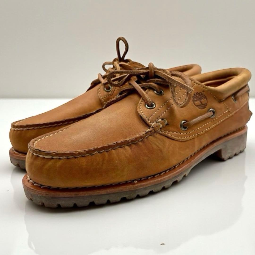 【美品】 ティンバーランド スリーアイ クラシック 26cm デッキシューズ
