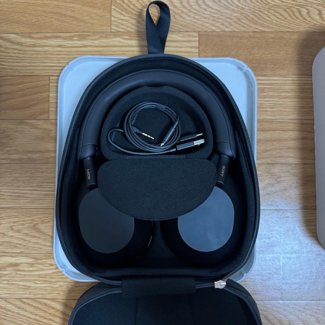 【美品】Sony WH-1000XM5 ブラック ワイヤレスヘッドホン