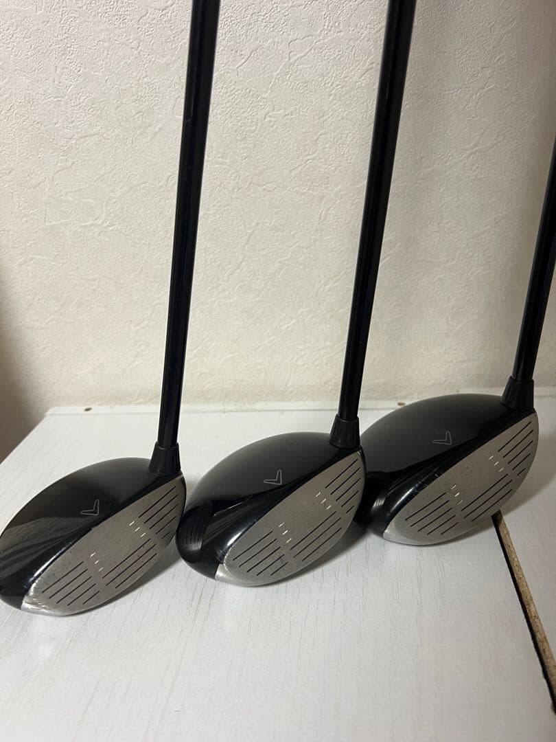 【今だけ値下げ】キャロウェイX 　フェアウェイウッド　3本セット3W、5W、7W