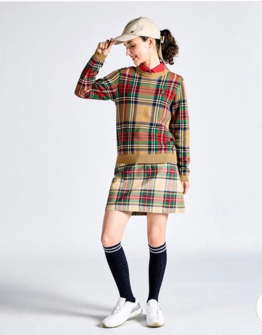 マンシングウェア クルーネックセーター