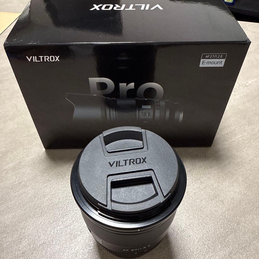 【美品】VILTROX AF 27mm F1.2 Pro Eマウント sony用