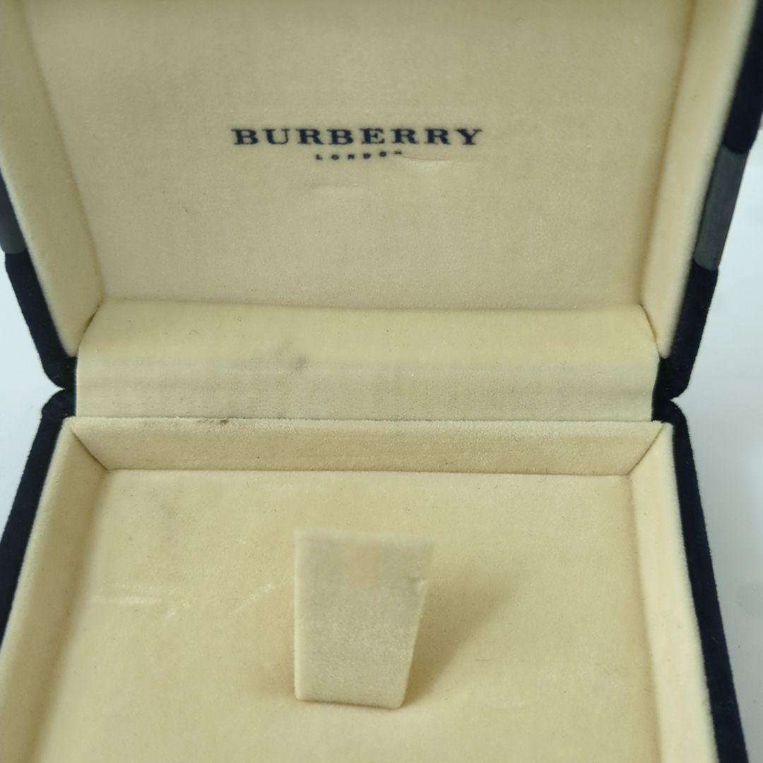 BURBERRY バーバリー タイピン ネクタイピン シルバーカラー ブラック
