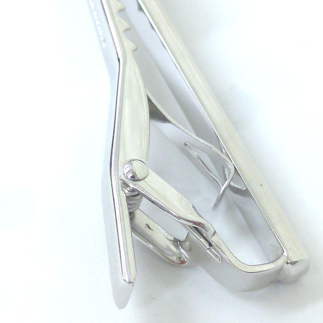 BURBERRY バーバリー タイピン ネクタイピン シルバーカラー ブラック