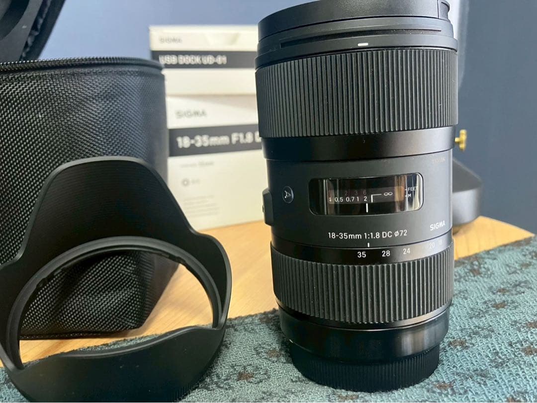 SIGMA 18-35mm F1.8 Art EF｜USB Dock付・付属完備