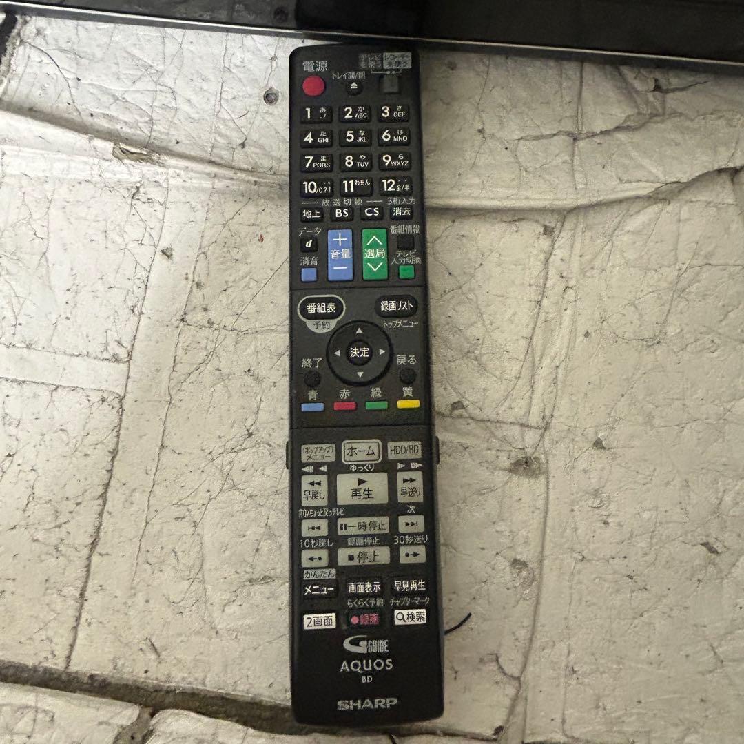 美品 SHARP AQUOS BD ブルーレイレコーダーBD-S560