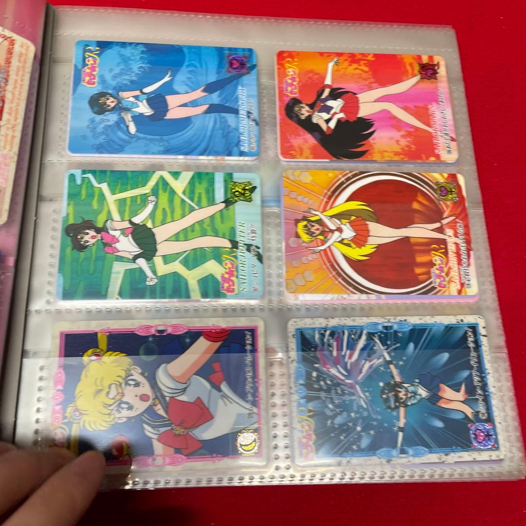 Sailor Moon セーラームーン カードファイル ホログラムカード付き