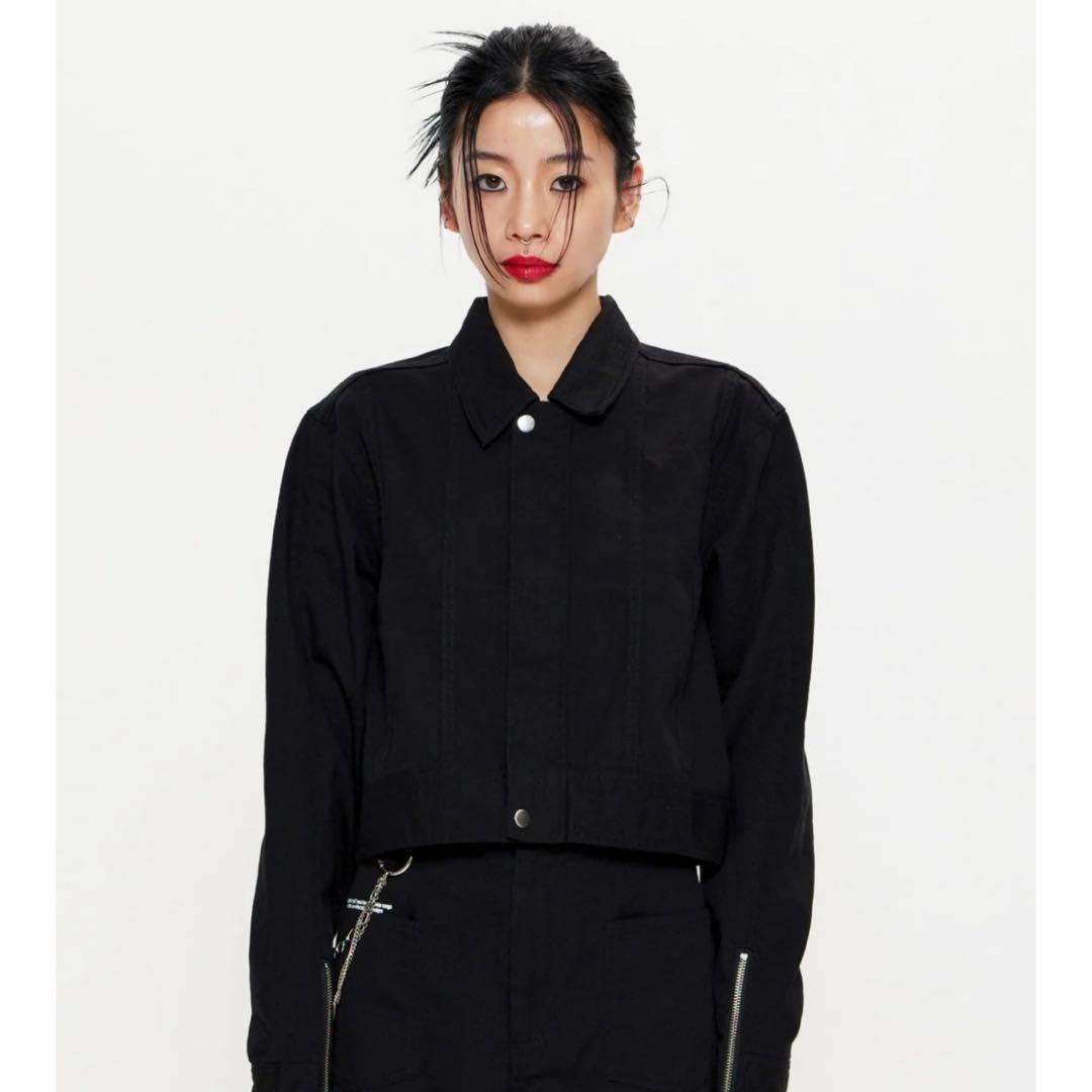 ジャケット・アウター BEEDEN BLACK TWILL JAKET