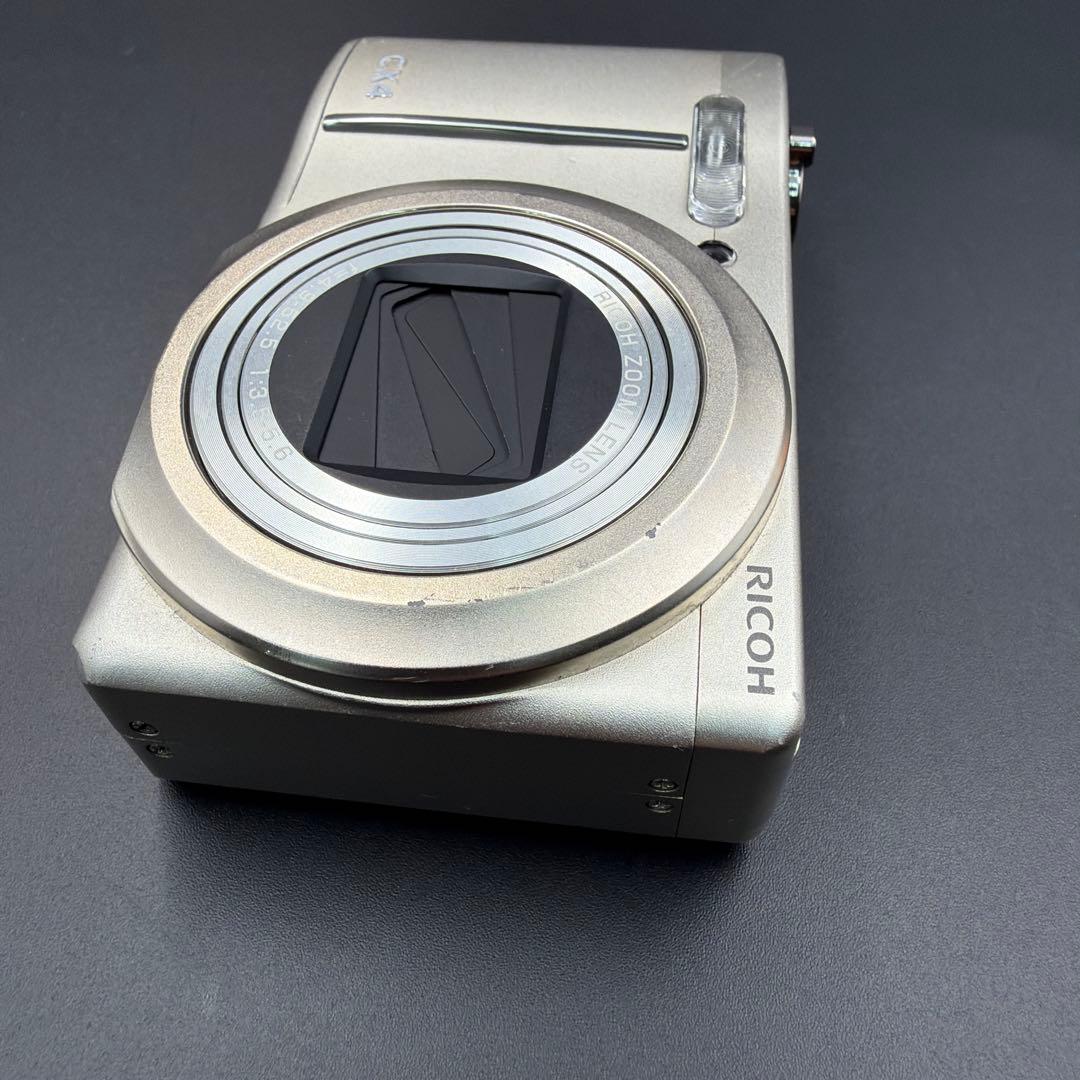 RICOH CX4 ゴールド コンパクトデジタルカメラ