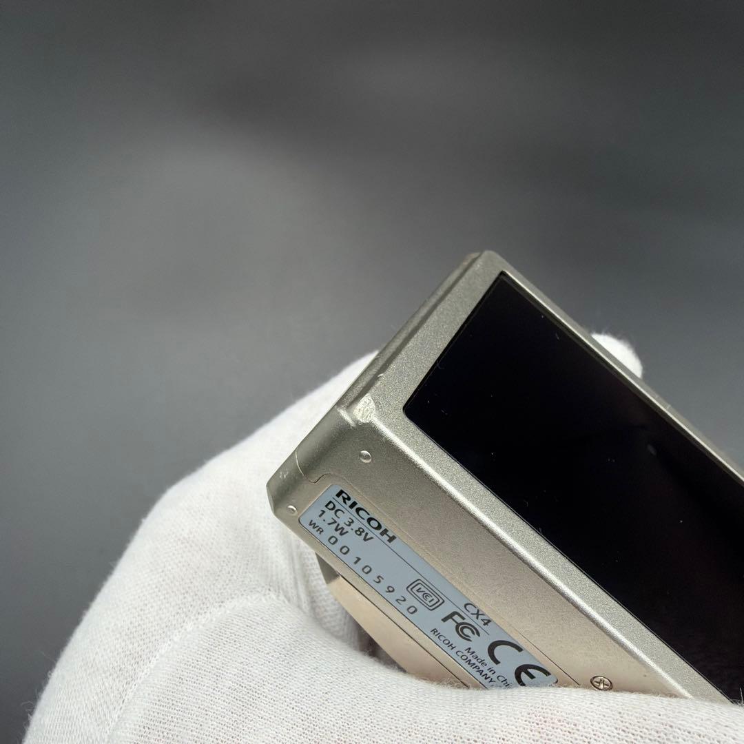 RICOH CX4 ゴールド コンパクトデジタルカメラ