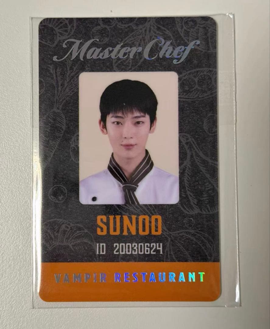 ENHYPEN WORLD ソヌ ポップアップ シェフ SP PVC トレカ