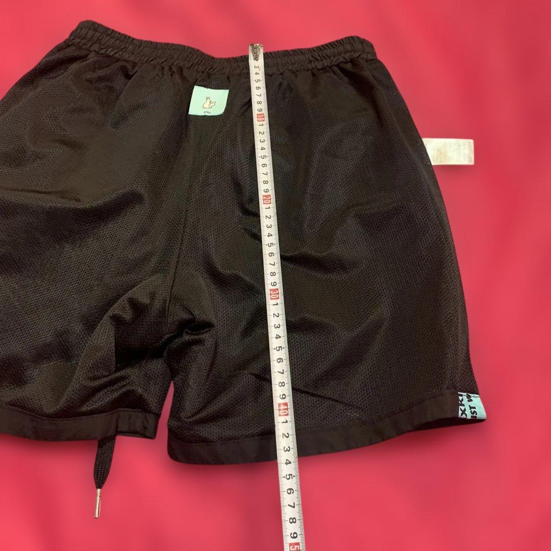 CAUTIONテープ付き黒ショートパンツ　沖縄限定