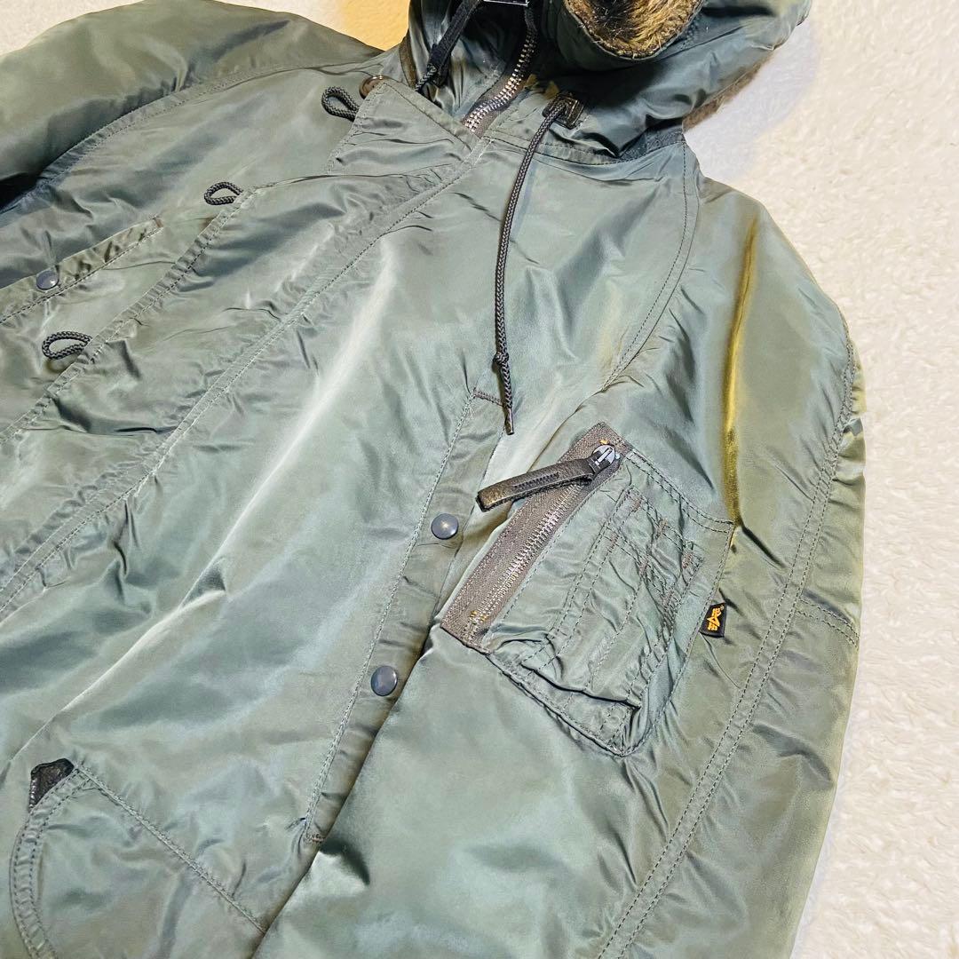 【美品】ALPHA INDUSTRIES N-3B USA製