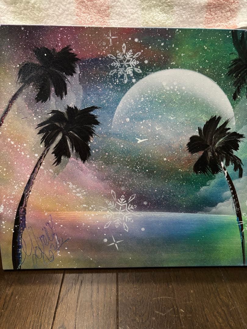 スプレーアートエデンさん　F6 キャンバス原画