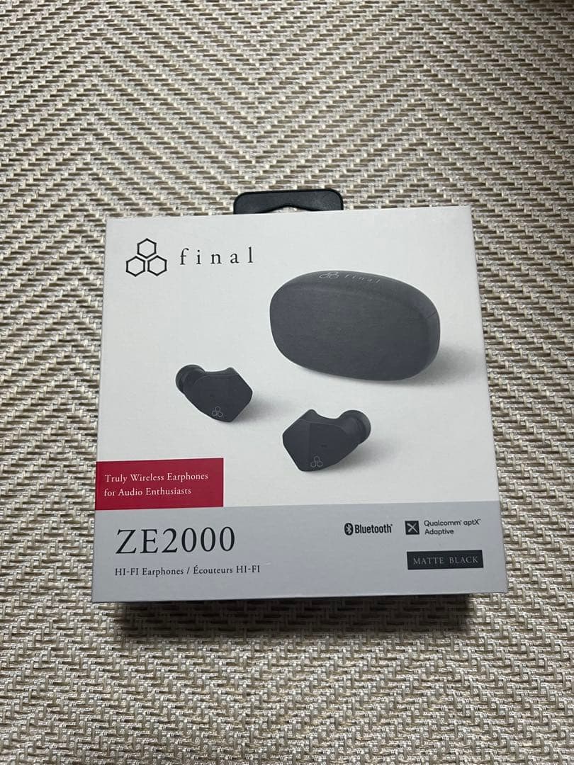 final ZE2000 ワイヤレスイヤフォン マットブラック