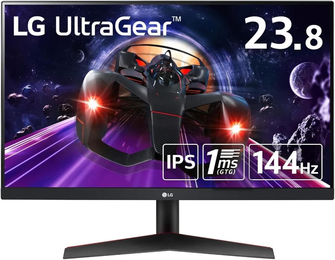 LG UltraGear 24GN600-B 23.8インチ 144hz