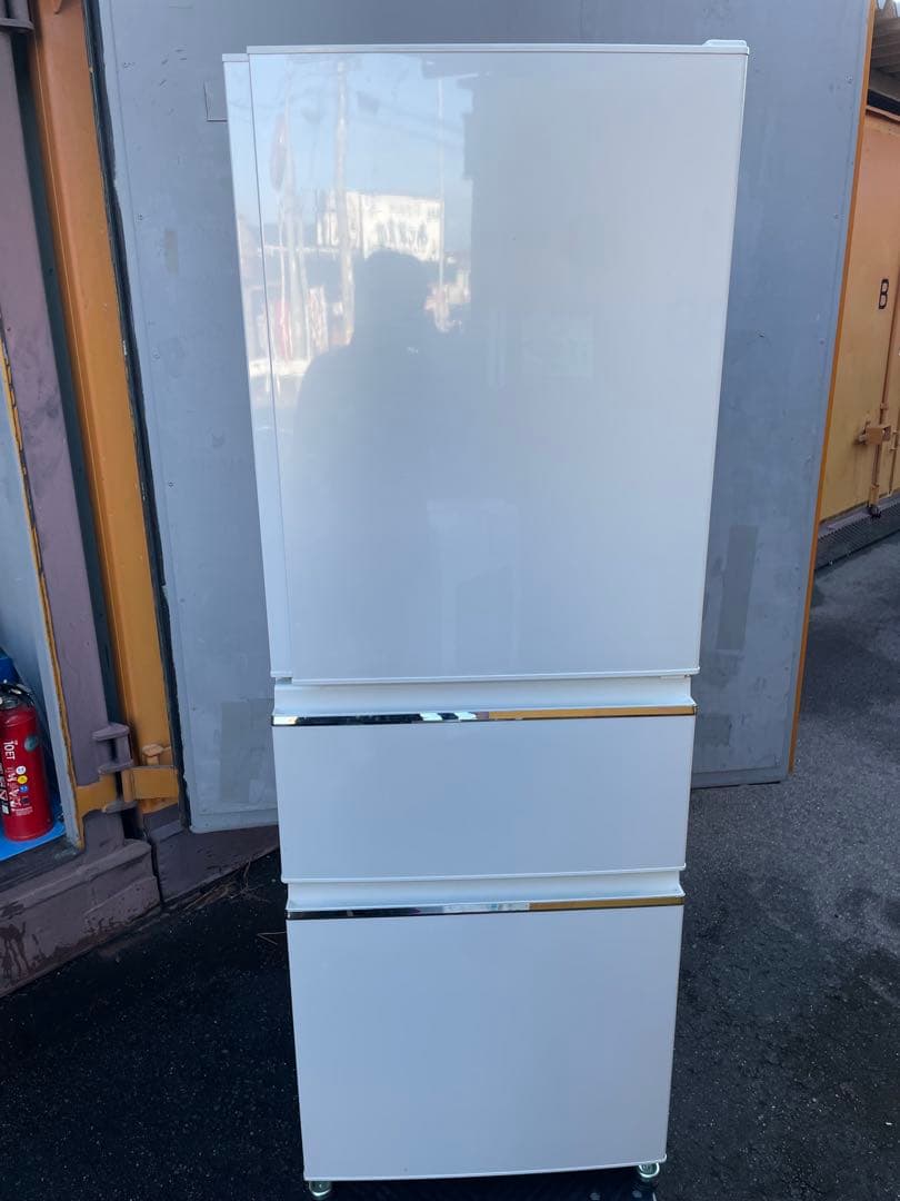 三菱 ノンフロン冷凍冷蔵庫 2018年製 MR-CX33D-W