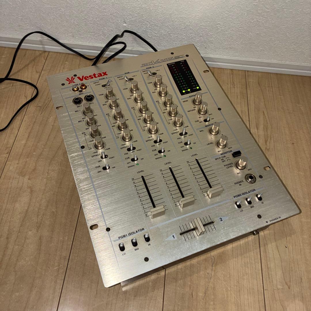 美品　完動品　メンテ済み　Vestax PCV-275 DJミキサー