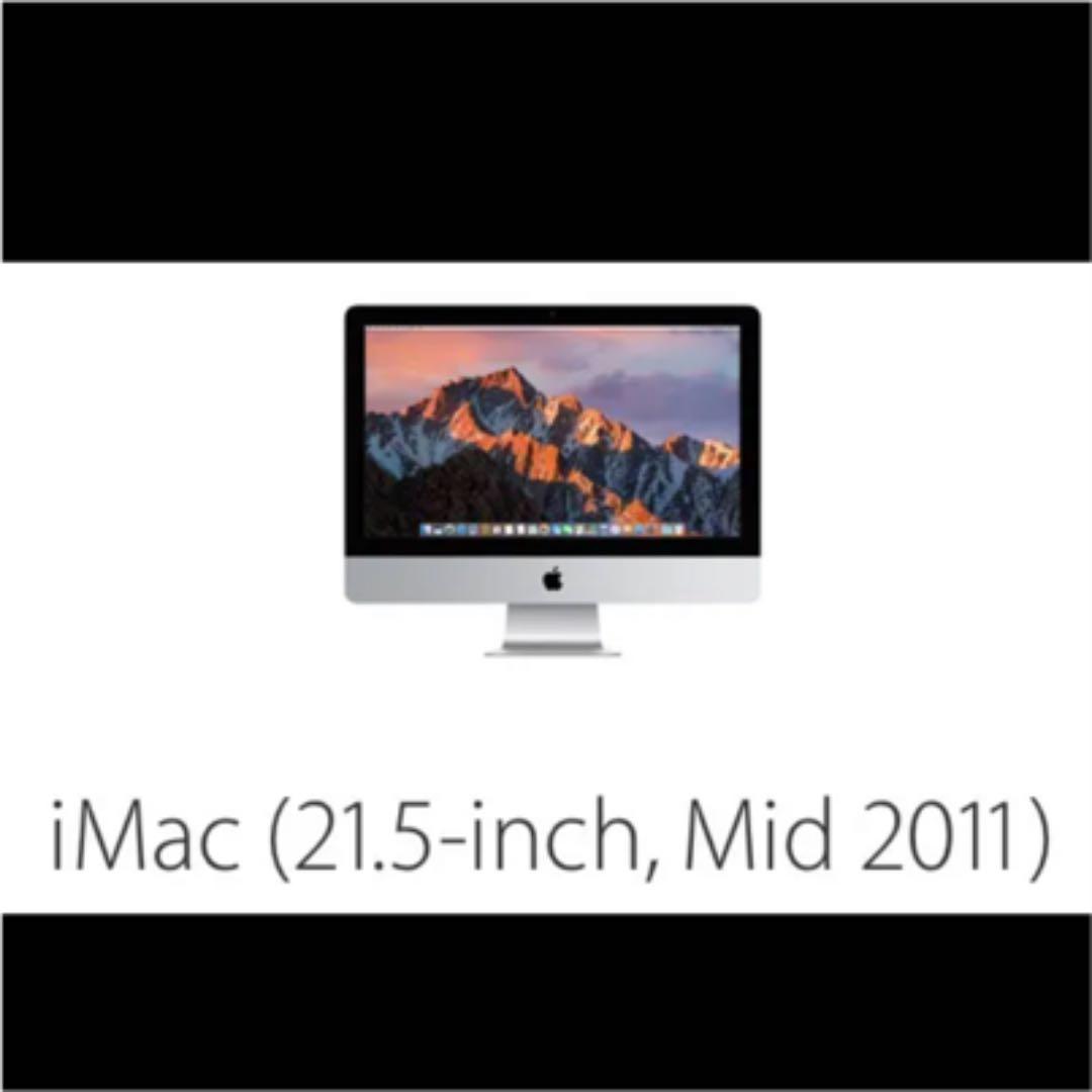 iMac21.5インチ、 ワイヤレスキーボード、マウス付き