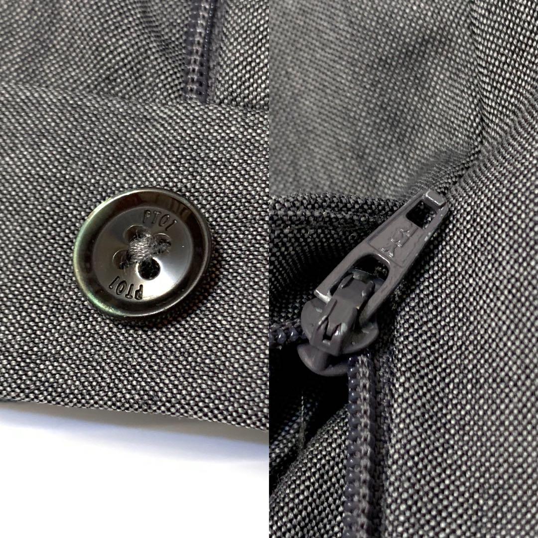 ●PT01 per BEAMS F 48 定価¥45,000程 裾ダブル 美脚