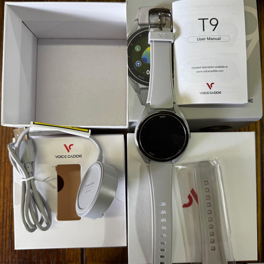 VOICE CADDIE T9 GPS ゴルフウォッチ ボイスキャディ使用少美品