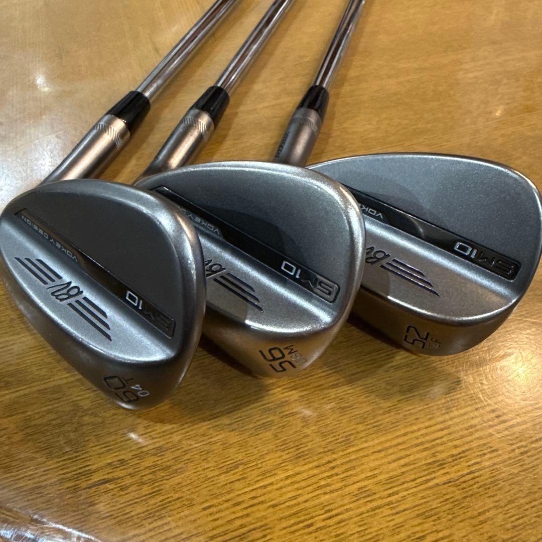 超美品！ボーケイ VOKEY SM10 ニッケル 52,56,60 3本セット！