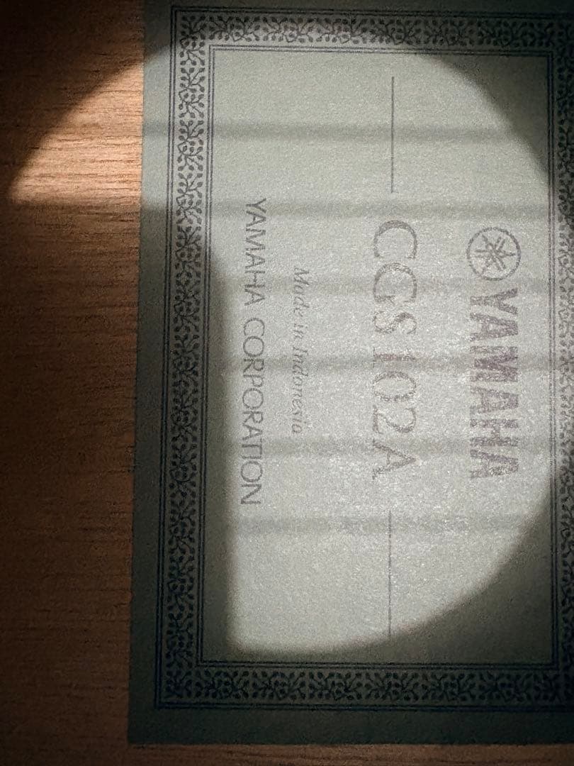 ⭐︎YAMAHA⭐︎ミニギター CGS102A ナチュラル⭐︎美品⭐︎