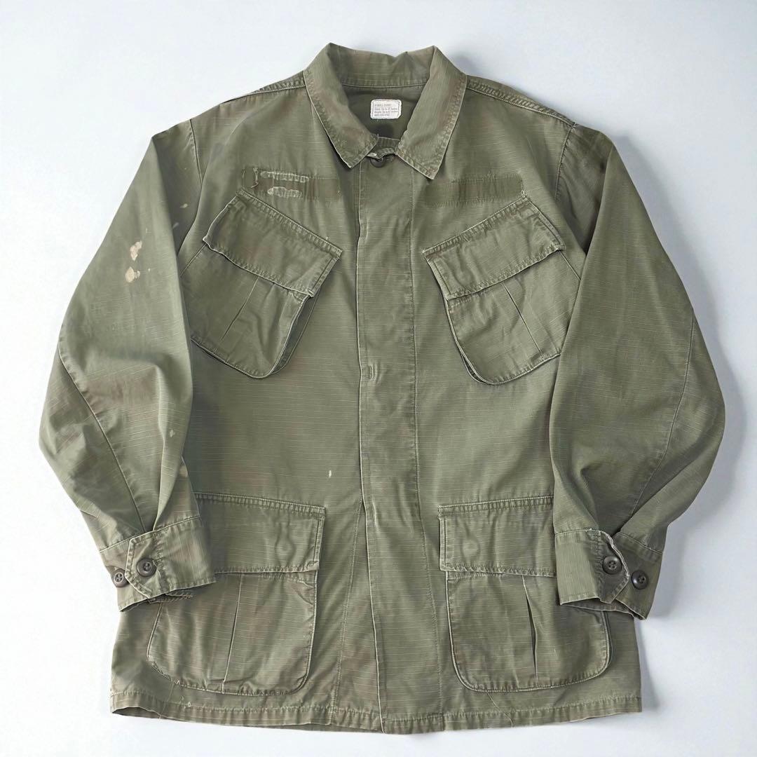 ［5th］70s US ARMY“ジャングルファティーグジャケット“米軍実物