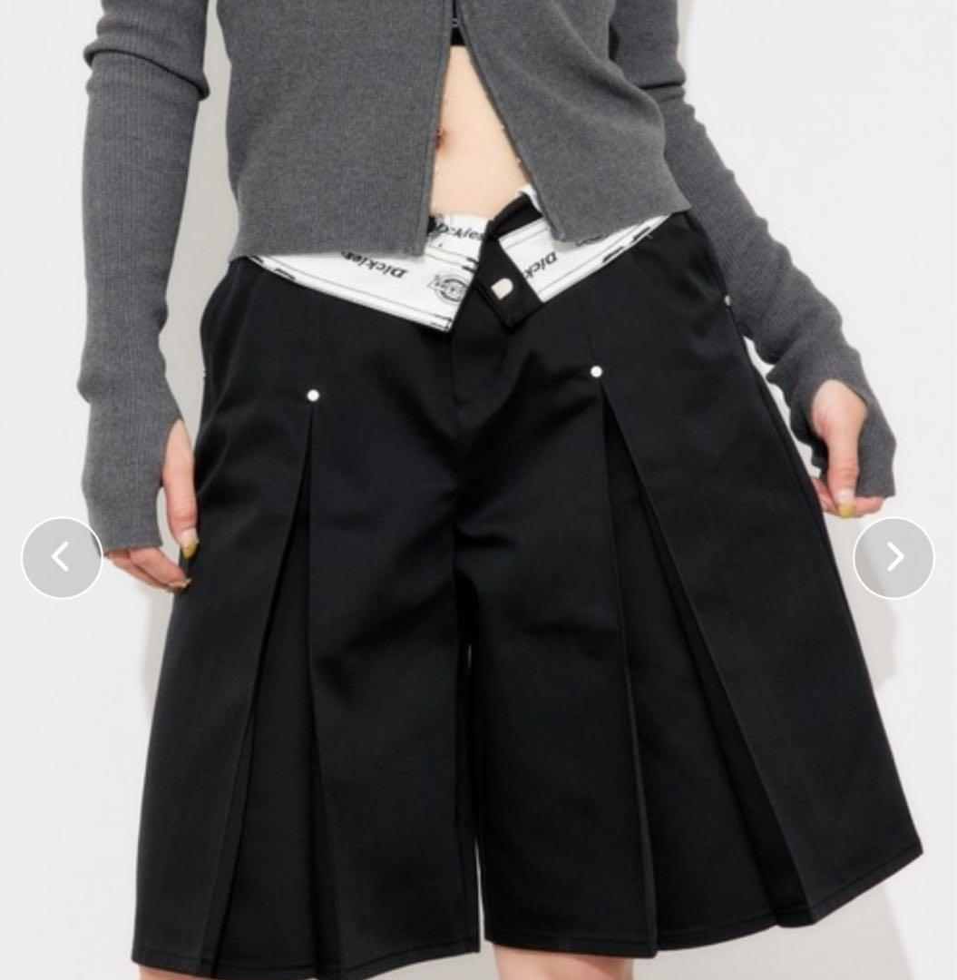 パンツ SLY Dickies L/W TUCK HALF PANTS