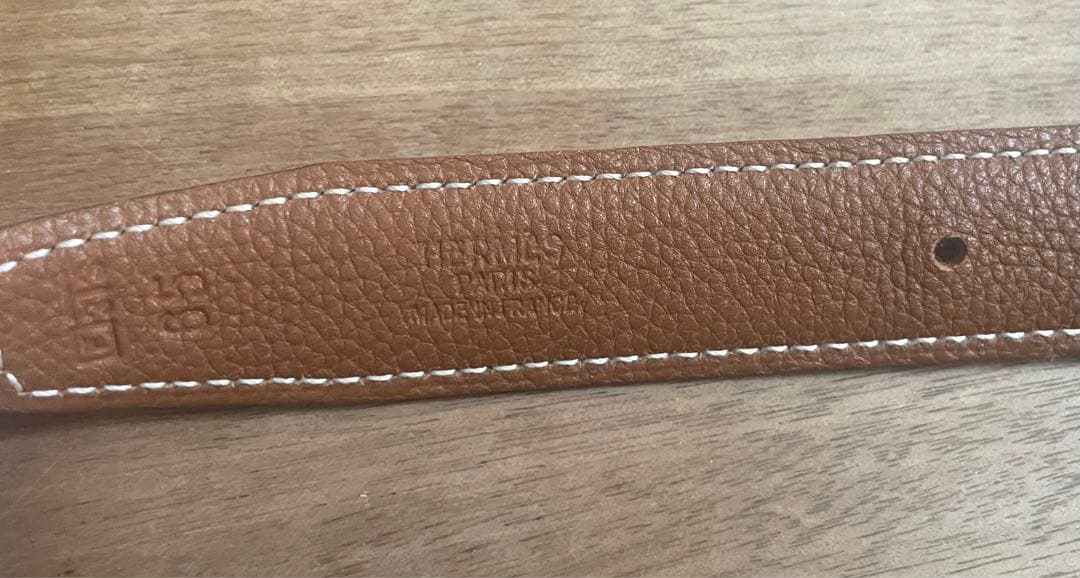 ララのお母さんほぼ新品　正規品　エルメス　ベルト　レディースサイズ65