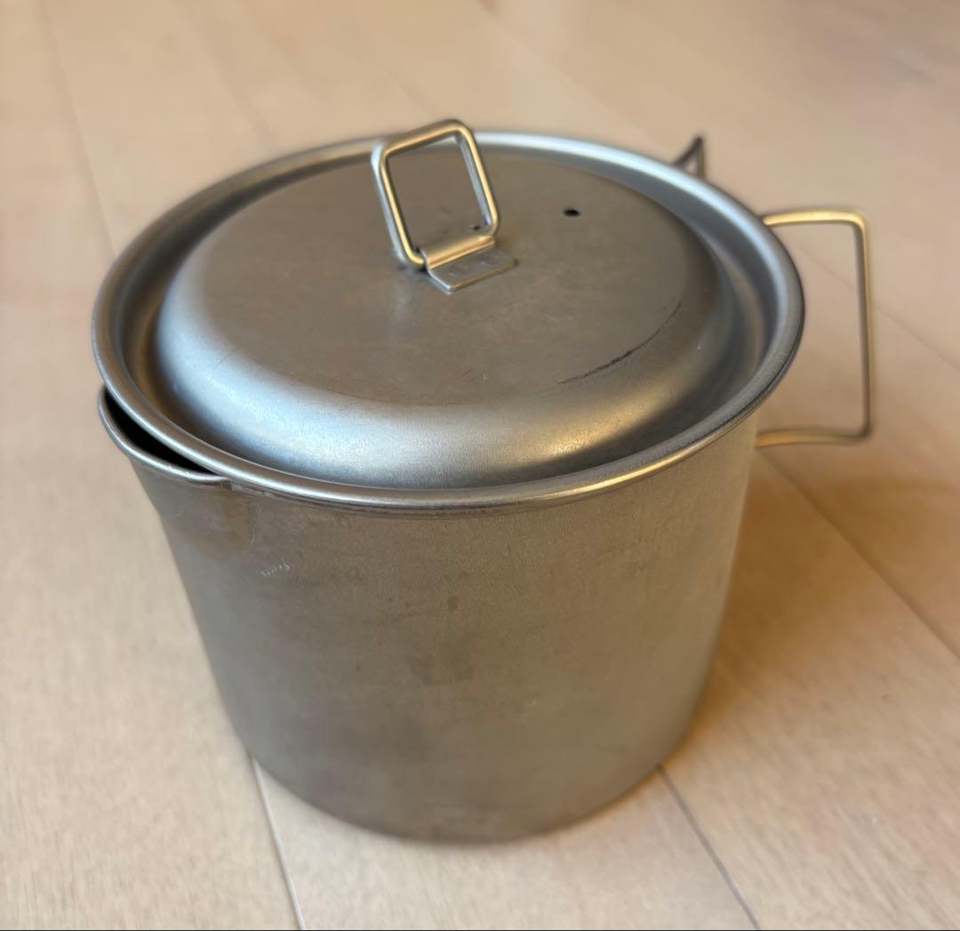 名作 MSR チタンケトル ヴィンテージ チタンクッカー wanderout