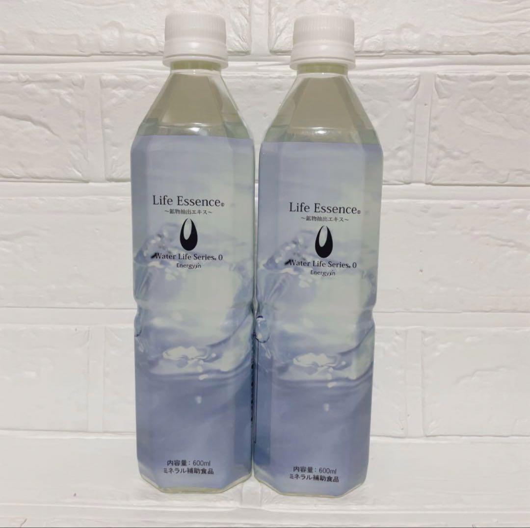 エコウォーター/ポタポタクラブ　ミネラル　ライフエッセンス600ml2本セット