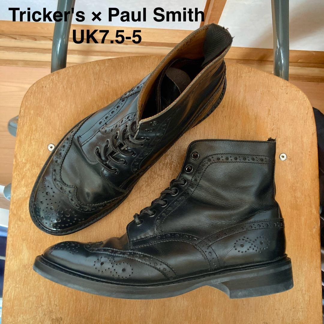 別注 Tricker's × Paul Smith UK7.5 トリッカーズ