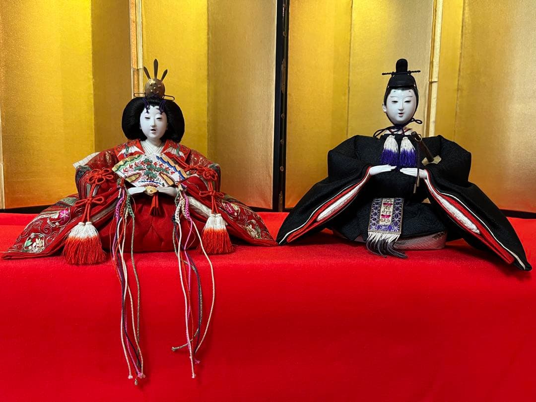 大正期～昭和初期 京雛九番 内裏雛親王飾 雛人形 お雛様 ひな祭り