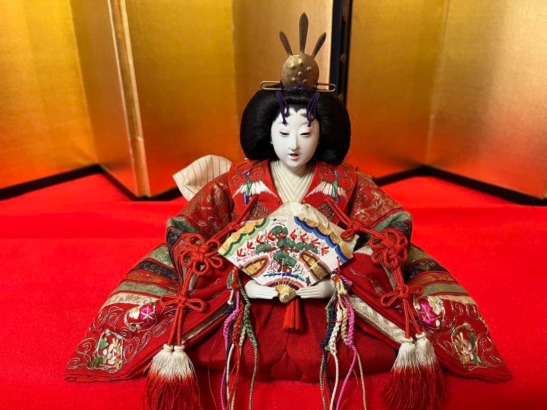 大正期～昭和初期 京雛九番 内裏雛親王飾 雛人形 お雛様 ひな祭り